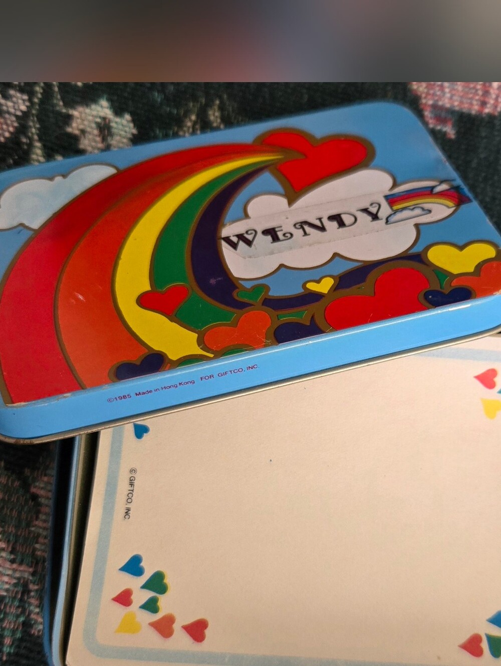 Vintage Hearts Stationary